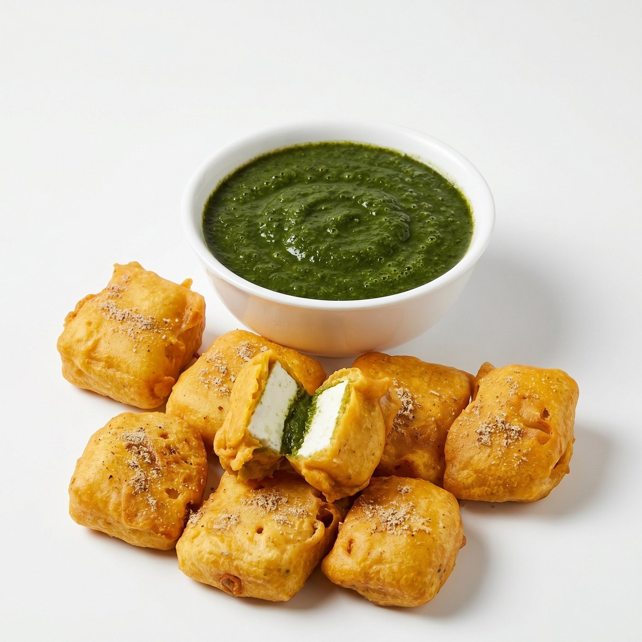Gilded Paneer Pakora.