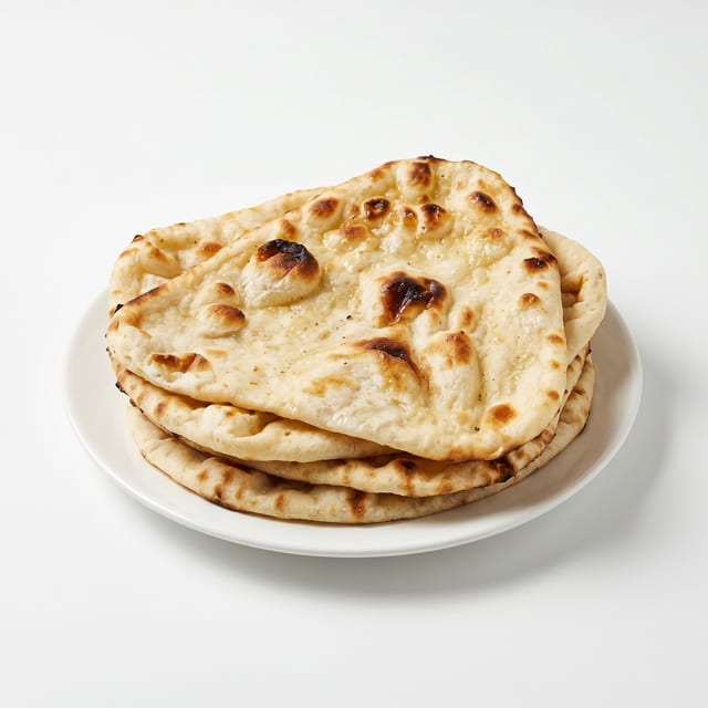 Tandoor-Kissed Naan.