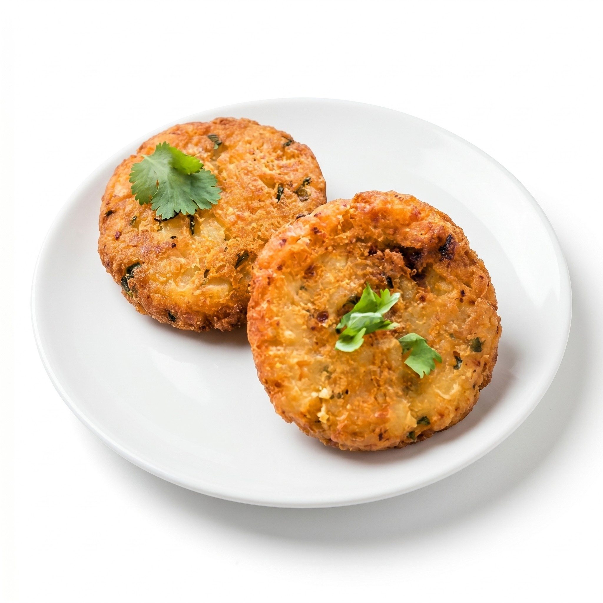 Crispy Golden Aloo Tikki.