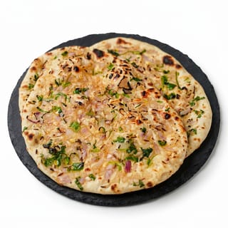 Tandoor-Baked Onion Naan
