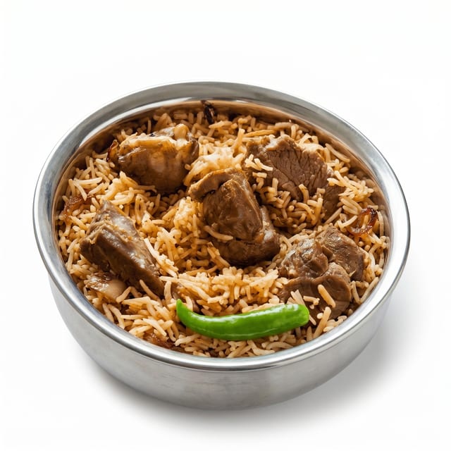 Chef Special Goat Biryani.