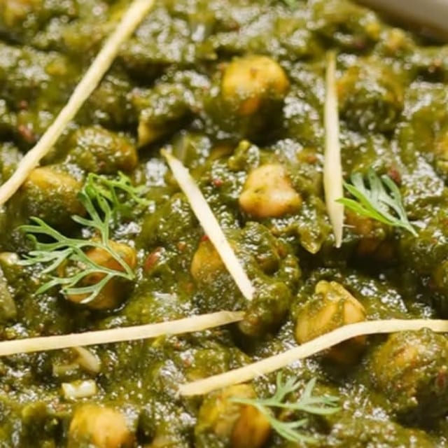 Palak Chole.